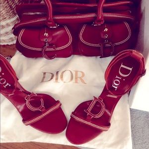 Dior shoes and handbag